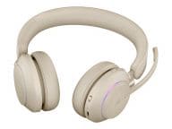 Jabra Evolve2 65 Link380a MS Stereo Beige austiņas