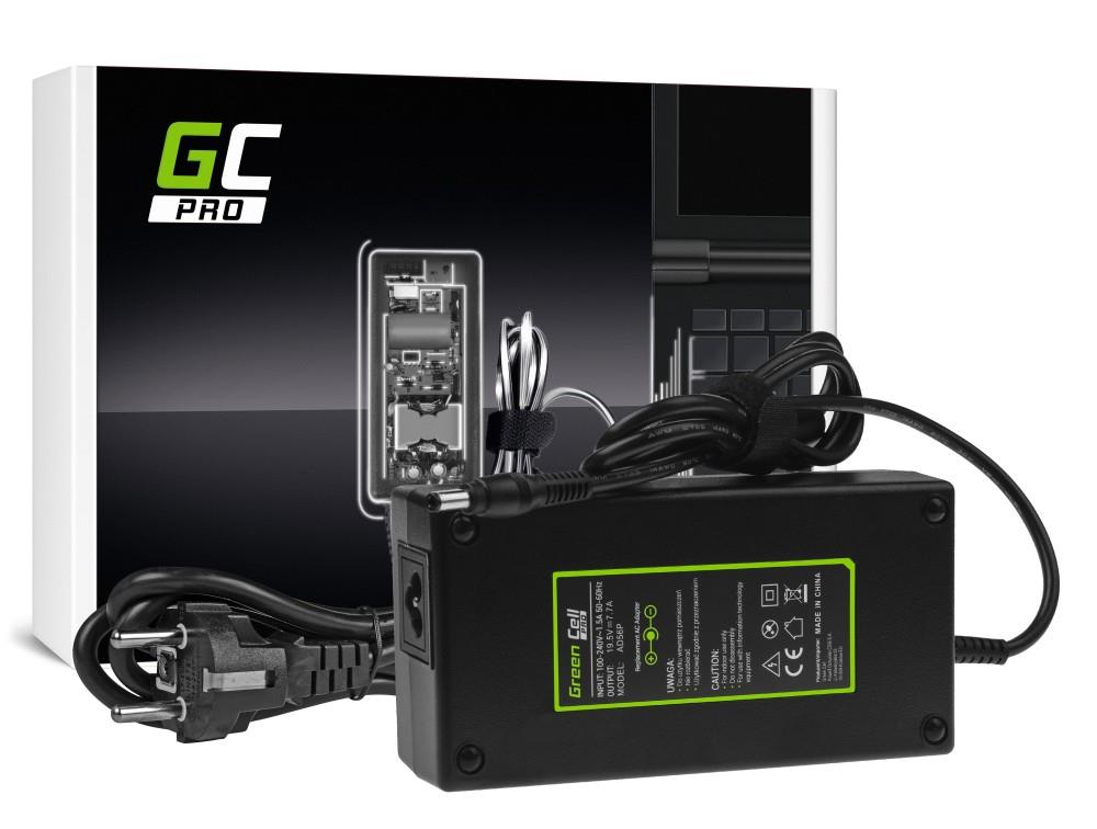 Green Cell Power Supply Charger PRO 19.5V 7.7A 150W for Asus G550 G551 G73 N751 portatīvo datoru lādētājs