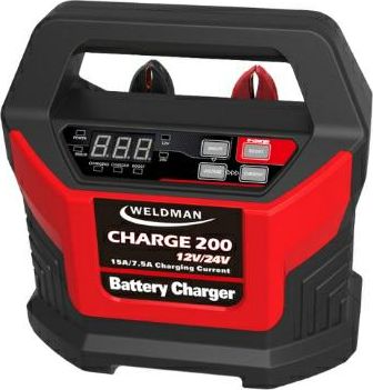 Weldman PROSTOWNIK WELDMAN CHARGE 200 12V/24V 104505 auto akumulatoru lādētājs