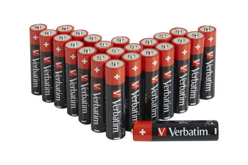 Verbatim 1x24 Alkaline battery Mignon AA LR6 49505 Baterija