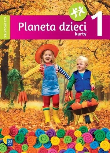 Planeta dzieci. Czterolatek. Karty pracy cz.1 WSiP 381882 (9788302186226)
