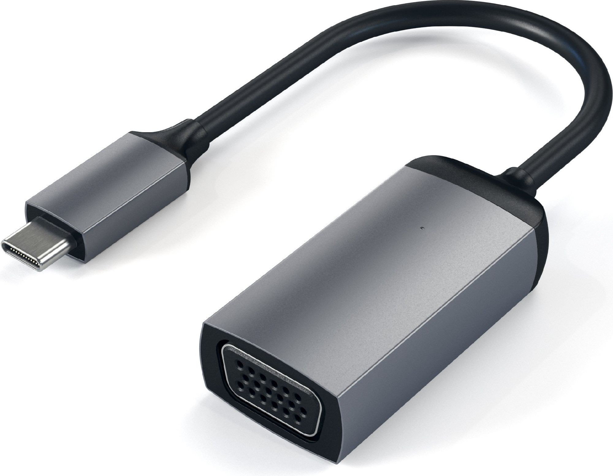 Satechi Type-C to VGA Adapter Space Gray USB centrmezgli