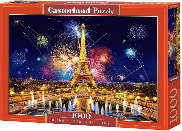 Castorland Puzzle 1000 Czar Nocy, Paryz  (257332) puzle, puzzle