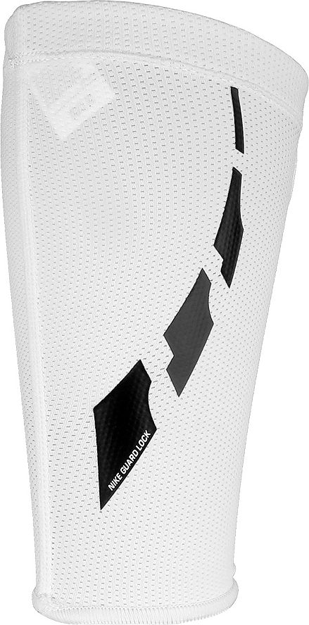 Nike Opaski pilkarskie Guard Lock Elite Sleeves biale r. L (SE0173 103) SE0173 103 (0091209462805)