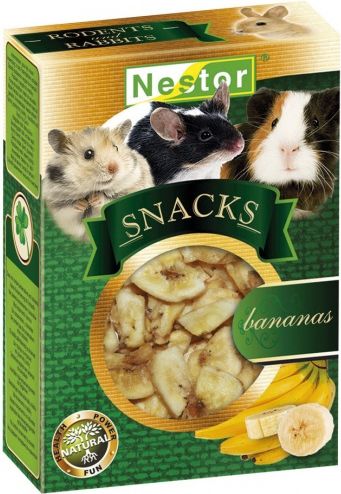 Nestor SNACK 45g BANANY 007005 (5901636001940) grauzējiem