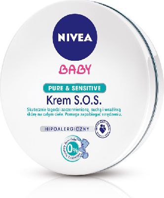 Nivea Baby Krem S.O.S Pure & Sensitive 150ml 0180523 (4005808360567) aksesuāri bērniem