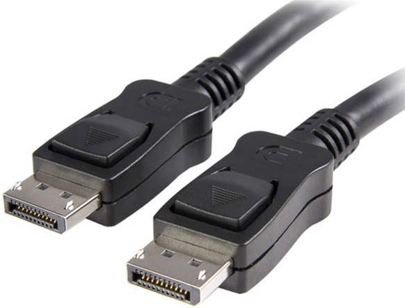 Kabel DisplayPort - DisplayPort 2m czarny 947566 (8590274387577) kabelis video, audio