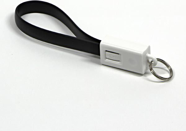 Kabel USB microUSB 0.2m Czarny USB kabelis