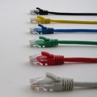 Netrack patch cable RJ45, snagless boot, Cat 6 UTP, 1m yellow kabelis, vads