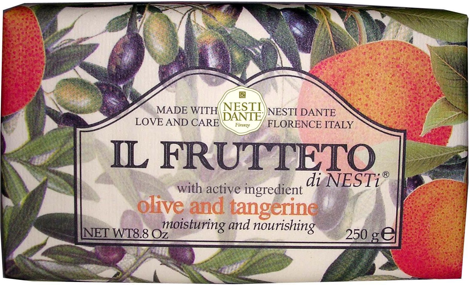Nesti Dante Il Frutteto Olive And Tangerine mydlo toaletowe 250g 837524000052 (837524000052)