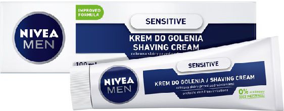 Nivea FOR MEN Krem do golenia Sensitive 100ml 0181308 (4005808309344)