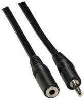 Kabel Jack 3.5mm - Jack 3.5mm 3m czarny 945538 (8590274223660) kabelis video, audio
