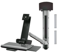 ERGOTRON SV Sit-Stand Combo System black TV aksesuāri