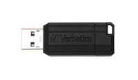 VERBATIM USB DRIVE 2.0 PIN STRIPE 16GB READ UP TO 11MB/SEC USB Flash atmiņa