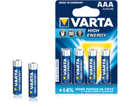 Varta Batterie High Energy DE   AAA  LR03     4St. Baterija