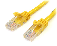 StarTech.com 3m Cat5e RJ45 UTP Netzwerkkabel Snagless - Cat 5e Patchkabel - B... adapteris