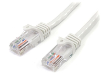 StarTech.com 3m Cat5e RJ45 UTP Netzwerkkabel Snagless - Cat 5e Patchkabel - W... adapteris