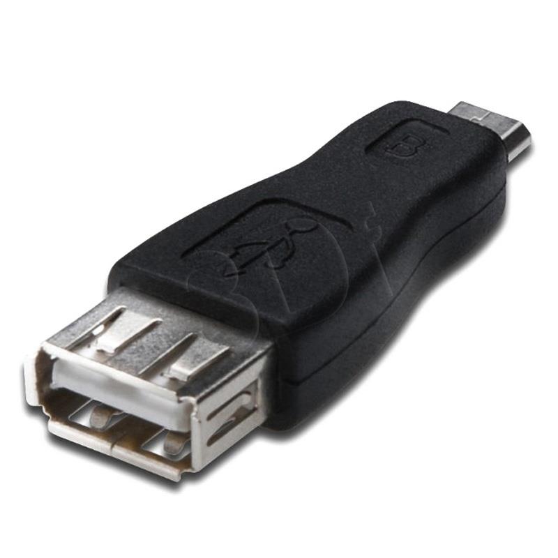 Adapter cyfrowy Akyga AK-AD-08 USB-microUSB F-M adapteris