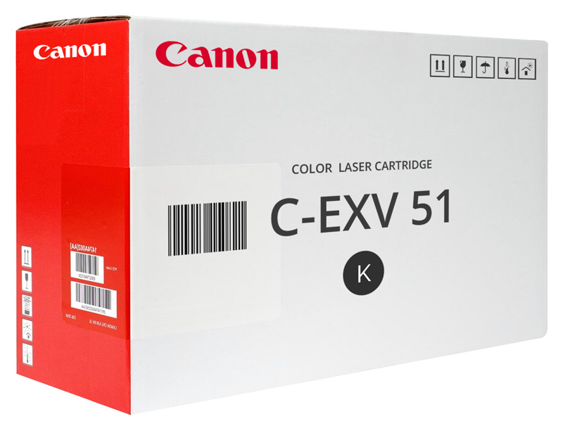 Canon Original Toner C-EXV51 Black 69.000  pages (0481C002) toneris