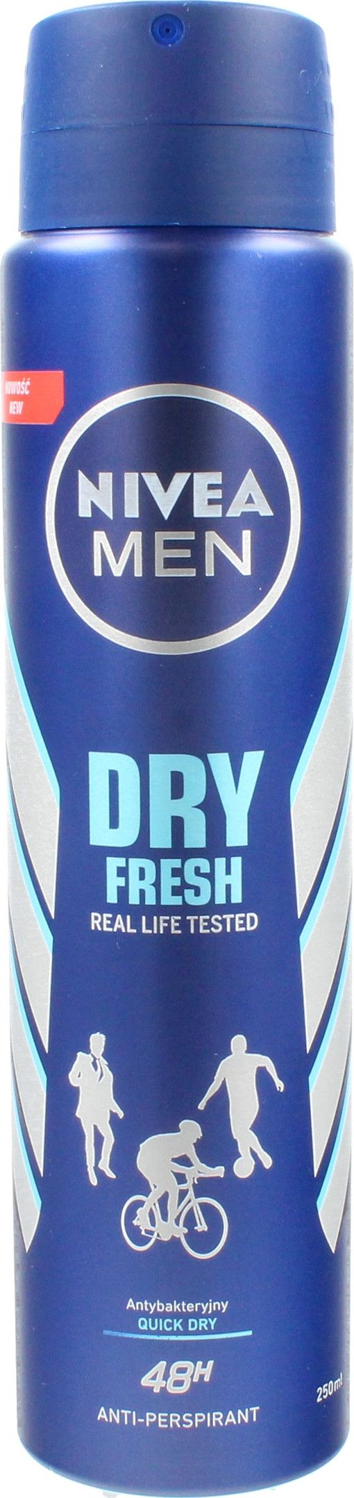 Nivea Nivea Dezodorant DRY FRESH spray meski 250ml 0185998 (5900017061405)