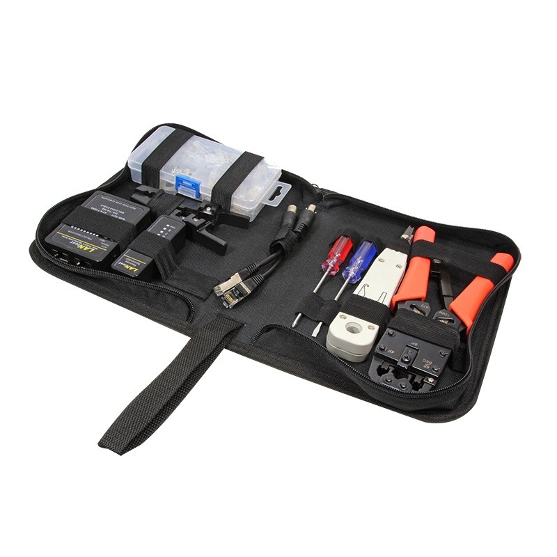 Networking tool set with bag