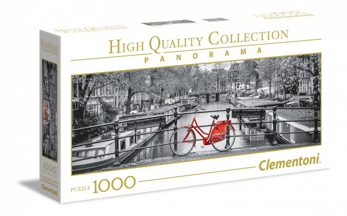 Clementoni Puzzle 1000 pieces. HQC - Panorama Amsterdam (39440 CLEMENTONI) puzle, puzzle