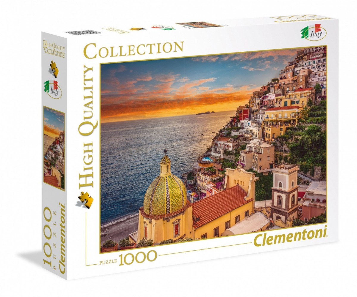 Clementoni Puzzle 1000 pieces Italian Collection Positano puzle, puzzle