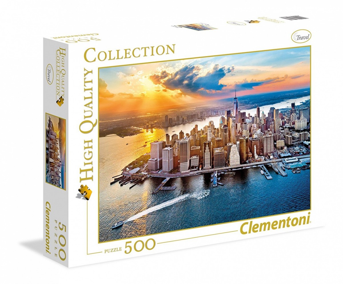 Clementoni Puzzle 500 HQ New York (230404) puzle, puzzle