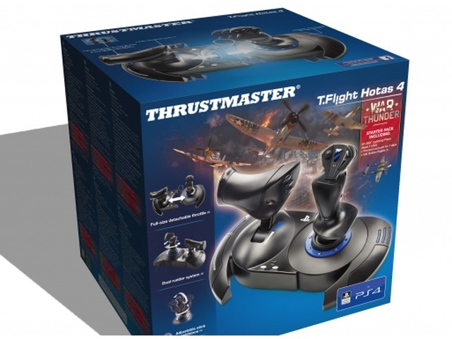 Joystick Thrustmaster T-Flight HOTAS 4 Official for PC/PS4 spēļu konsoles gampad