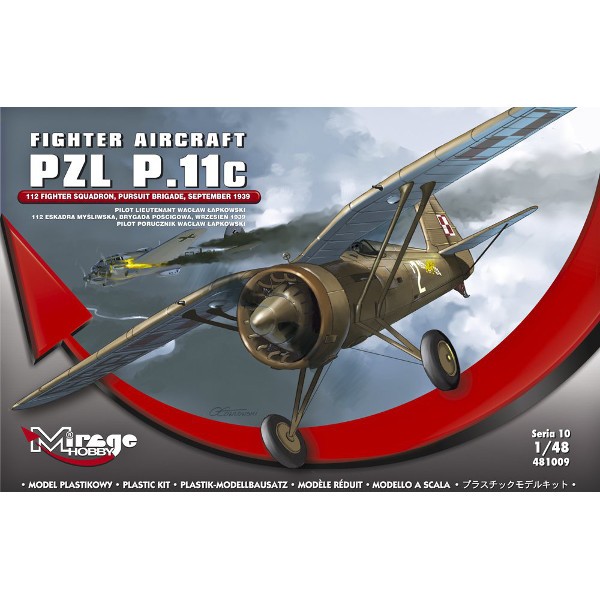 PZL P.11c 112 Eskadra myliwska bērnu rotaļlieta
