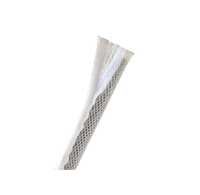 Techflex Flexo Wrap inkl. Klettverschluss 32mm - white, 1m Barošanas bloks, PSU