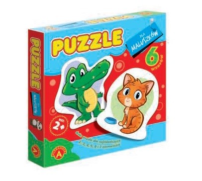 ALEXANDER Puzzle for bab ies Crocodile 1732 (5906018017328) puzle, puzzle