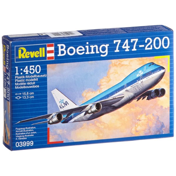 REVELL Model Set Boeing 747-200 Rotaļu auto un modeļi