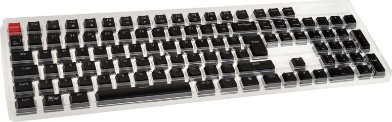Glorious ABS Keycaps - 105 pcs., black, ISO, UK layout klaviatūra