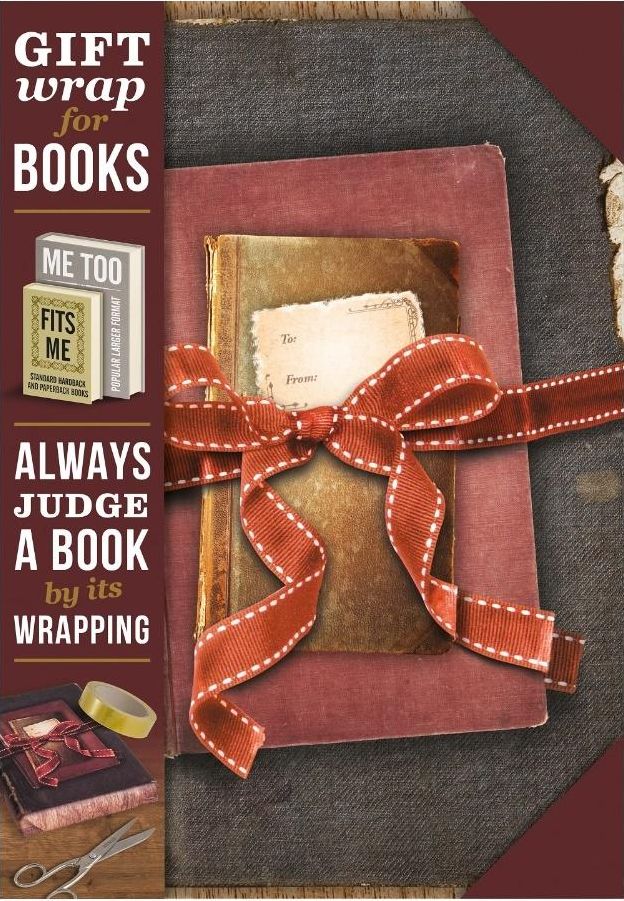 IF Gift wrap Papier do ksiazki Vintage books 343710 (5035393924119)