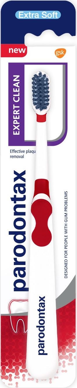 Parodontax  PARODONTAX_Expert Clean Toothbrush szczoteczka do zebow Extra Soft 1szt 5054563066053 (5054563066053) mutes higiēnai