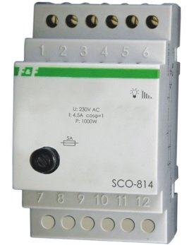 F&F Sciemniacz oswietlenia SCO-814 z pamiecia 1000W szary SCO-814 SCO-814 (5908312592518)