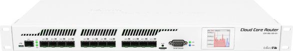 Mikrotik router CCR1016-12S-1S+ ( 12xGLAN SFP) Rūteris