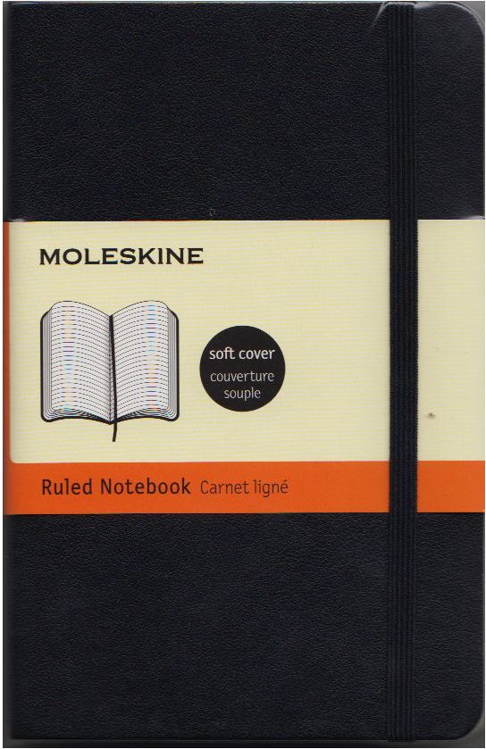 MOLESKINE Notes P w linie Classic czarny  - WIKR-1030420