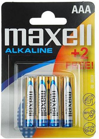 Maxell Bateria AAA Blister 6 sztuk (790240.04.EU) Baterija