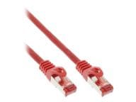 InLine Patchcord S/FTP, PiMF, Cat.6, PVC, Red 40m (76440R) tīkla kabelis