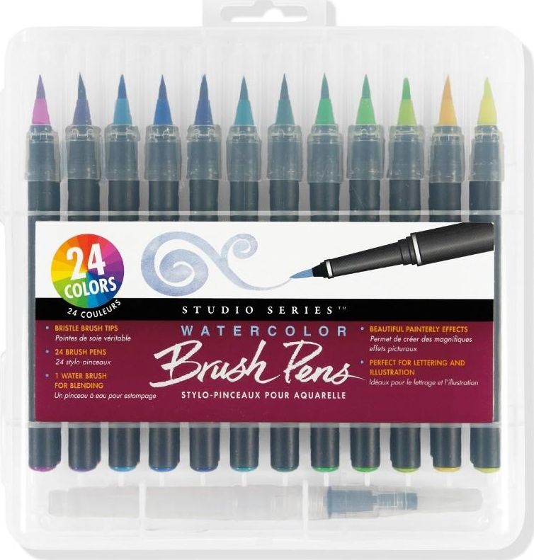 Peter Pauper Press Brush pens 24pcs