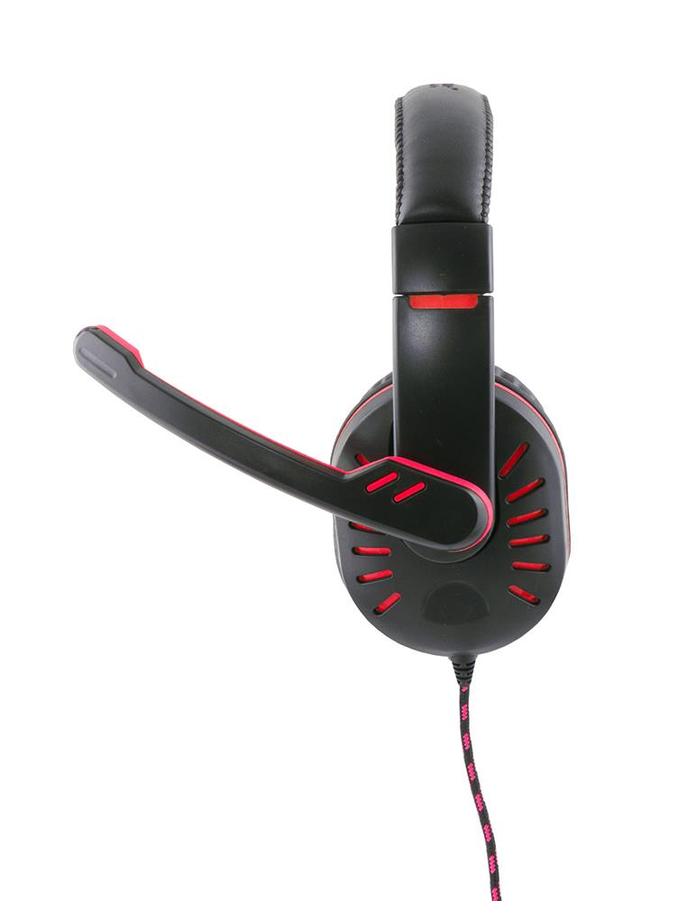 ESPERANZA GAMING HEADSET CROW RED austiņas