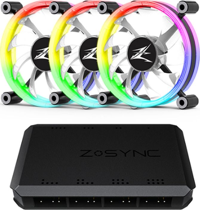 ZALMAN ZM-LF120A3 Case fan 120mm ARGB 3-Pack ventilators