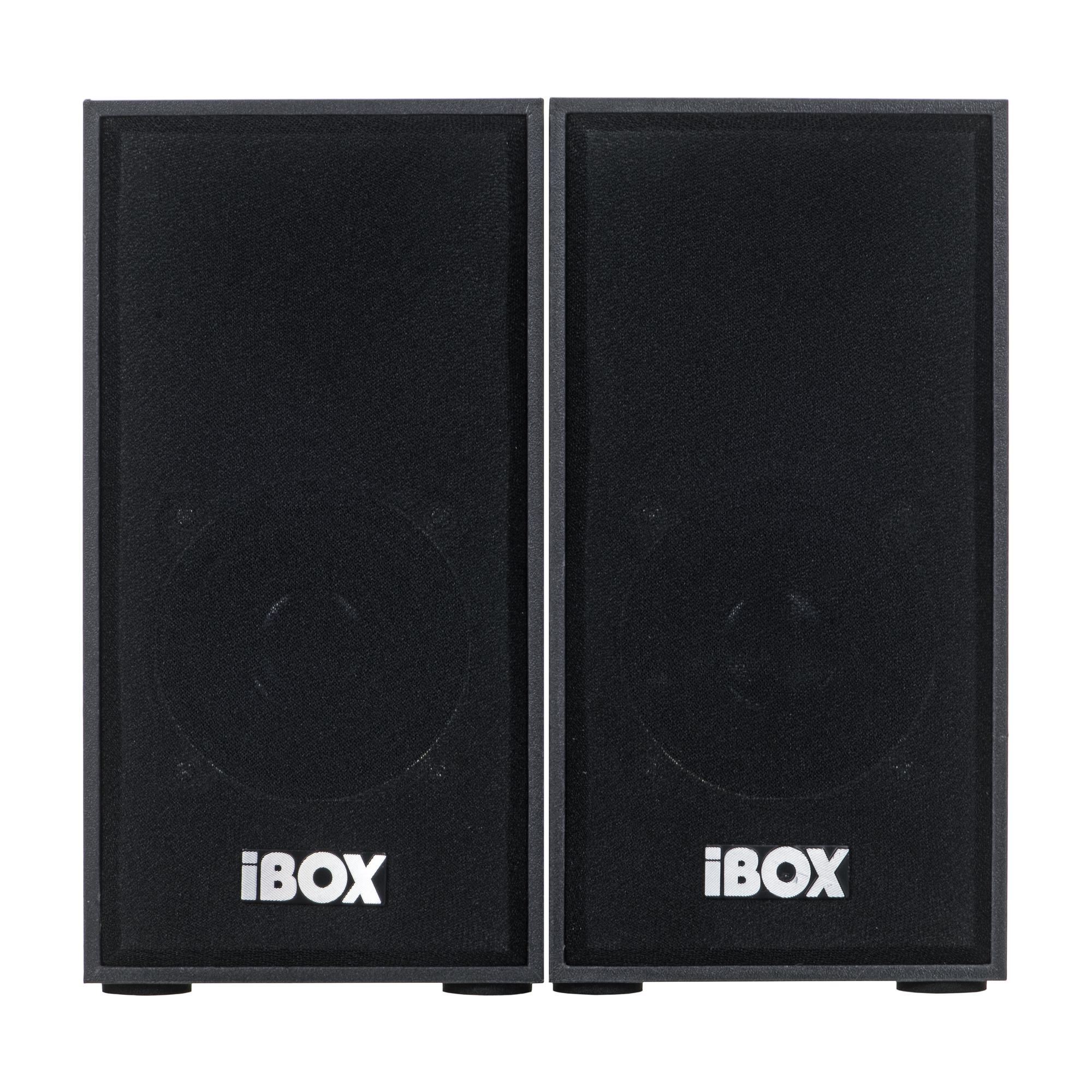 IBOX IGLSP1B SPEAKERS I-BOX 2.0 SP1 BLAC datoru skaļruņi