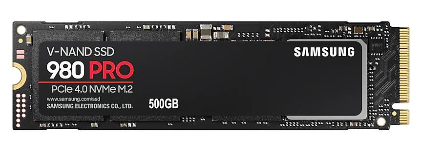 Samsung 980 PRO SSD 500GB M.2 PCIe SSD disks