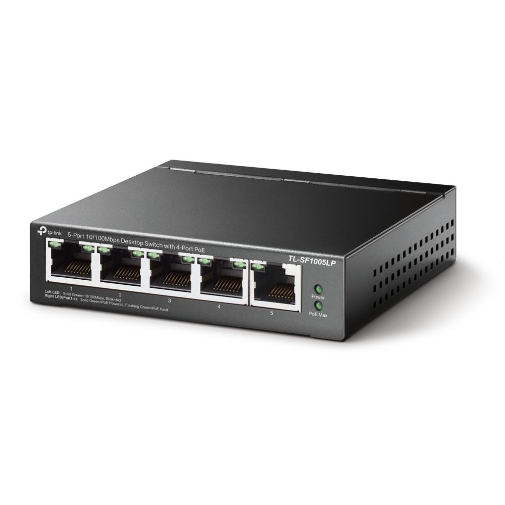 TP-Link TL-SF1005LP - V1 - Switch - 5 Anschlasse - unmanaged 6935364052782 datortīklu aksesuārs