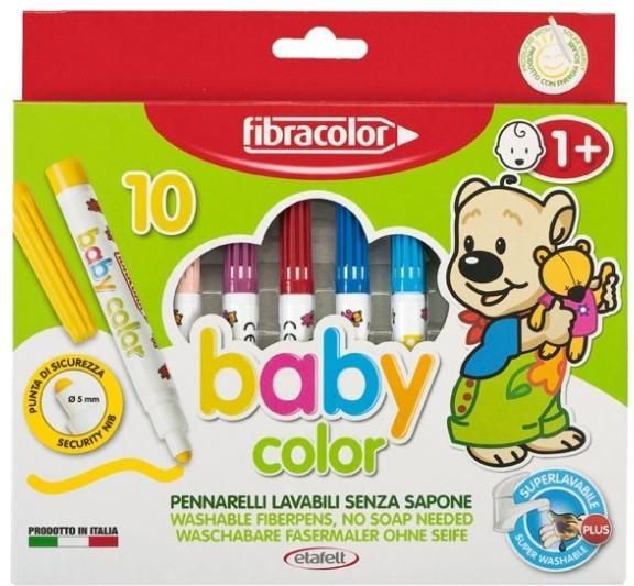 Fibracolor Mazaki Babycolor 10 kolorow (161385)