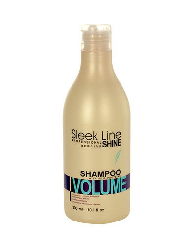 Stapiz Sleek Line Volume Shampoo Szampon z jedwabiem for hair 300ml Matu šampūns