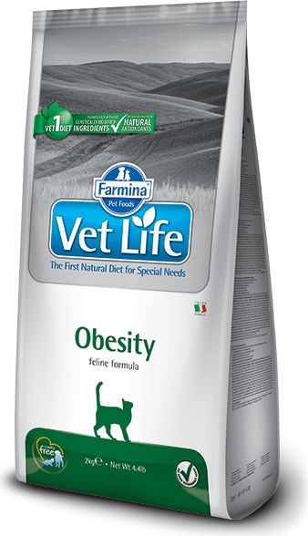FARMINA PET FOODS Vet Life - Obesity 400g kaķu barība
